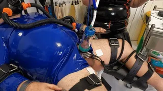 Bondage and penis milking with Electro fun