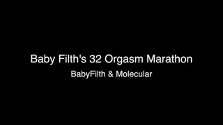 BDSM Slut's 32 Orgasm Challenge