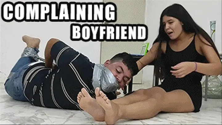 Mary & Felipe in: Complaining Boy Bound And Gagged By His Lazy-Ass Girlfriend!