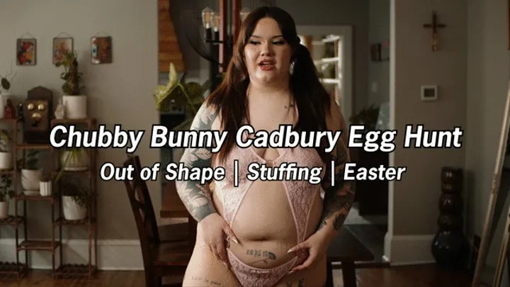 Chubby Bunny Cadbury Cream Egg Hunt