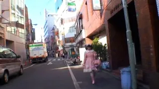 Japanese schoolgirl want to let this man fuck her tight pussy