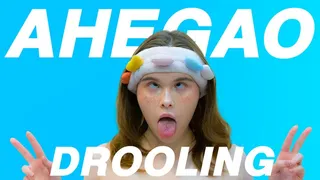 Ahegao Girl Drooling