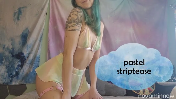 pastel striptease