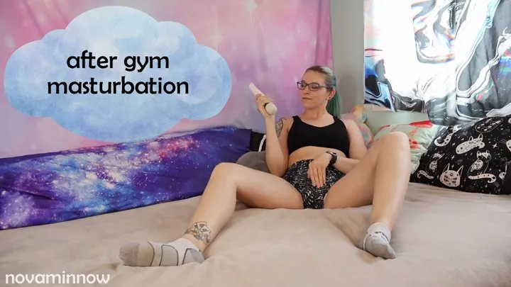 after gym masturbation