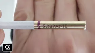 Smoking Sobranie Golds Superlslims 100's