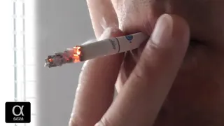 Smoking Lucky Strike Double click SLOWMO