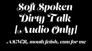 Soft Spoken Dirty Talk [AUDIO ONLY]