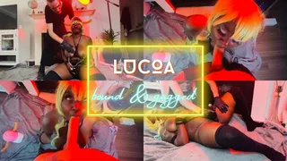Lucoa gets Bound & Gagged