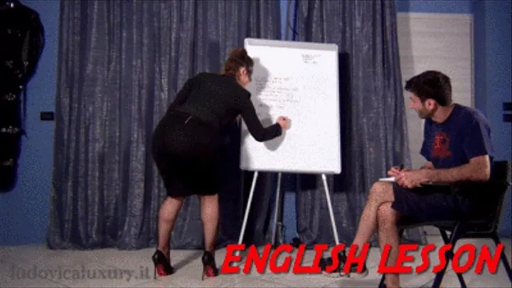 ENGLISH LESSON (CANING,ROLE PLAY)