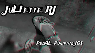 Juliette RJ Real Drive Pedal Pumping JOI - PEDAL PUMPING - BBW LEGS - REVVIG - CUM COUNTDOWN - MELISSA