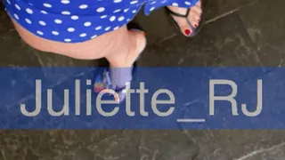 Juliette RJ is a mercyless Giant, so small people watch out, don´t get on her way 2 clips in one - GIANTESS - FOOT FETISH - TINY PEOPLE - SMALL PEOPLE - GIANT POV - UPPER VIEW - 2 CLIPS - LONG TOENAILS