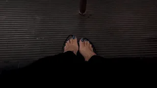 Juliette RJ and DolceAmaran on their way to a court appointment - OUTDOOR - FEET FETISH - FLATS - BBW - LAWYERS - ON THE CAR - LONG TOENAILS - ON THE SUBWAY