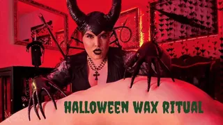 Femdom Halloween wax ritual | Mistress Karino