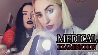 Medical examination by 2 cruel femdom nurses POV - [ MOV] | Mistress Karino, Madame Electric