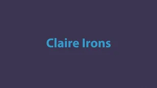 Claire Irons Has Needs