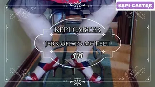 Jerk to my amazing feet JOI with cum countdown