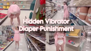Hidden Vibrator Diaper Punishment