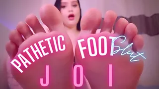 Pathetic Foot Slut JOI