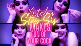 Bitchy Step-Sis Makes Fun Of Your Cock - Extreme SPH