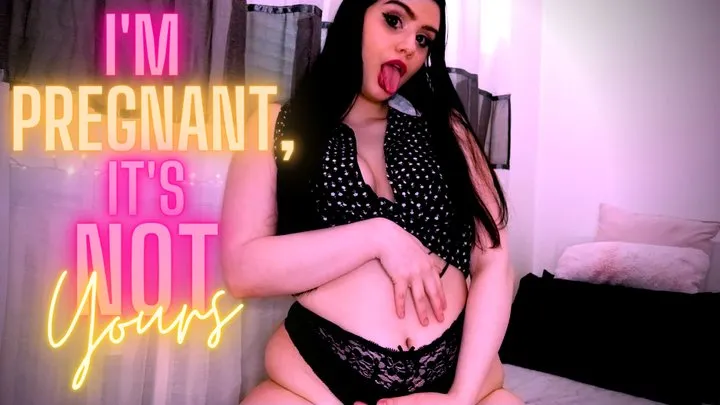 I'm Pregnant, It's Not Yours (Cuckold POV, Blackmail Fantasy, Humiliation)