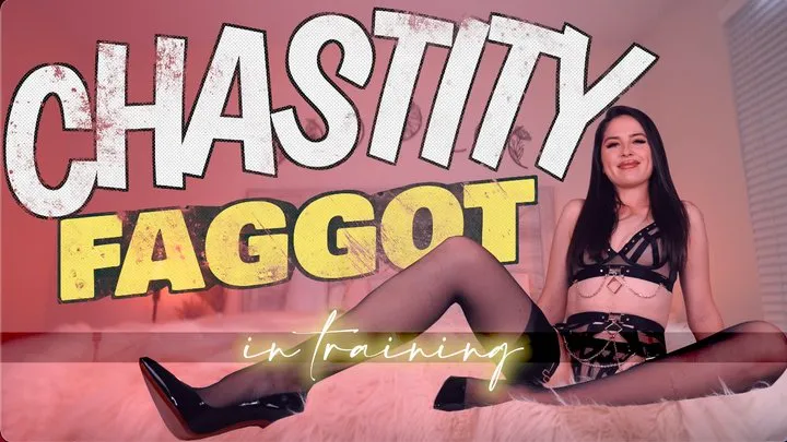 Chastity Faggot in Training