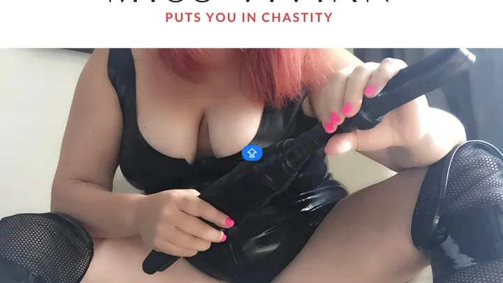 Miss Vivian Puts You in Chastity: Lesson Two