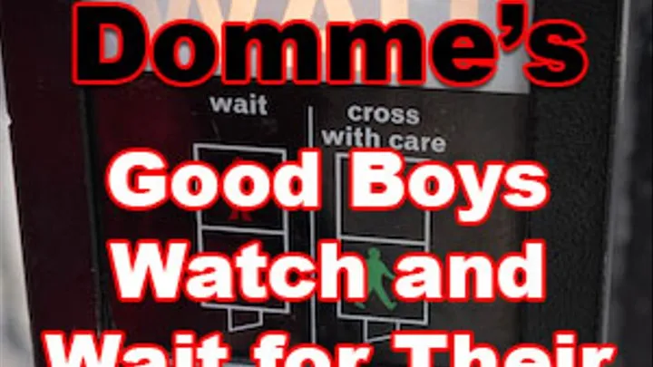 Good Boys Watch and Wait for Their Reward