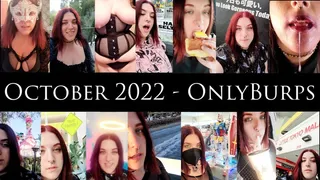 October 2022 - OnlyBurps Compilation