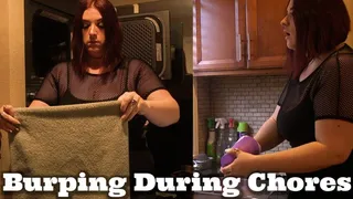 Burping During Chores