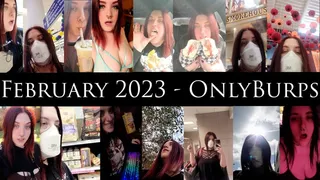 February 2023 - OnlyBurps Compilation