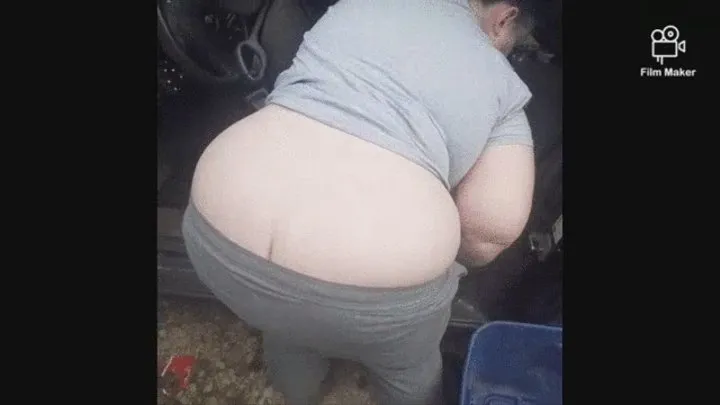 Cleaning my car buttcrack pt3