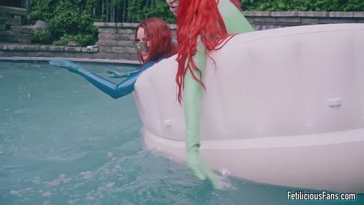 Rubber mermaids