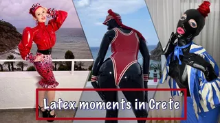 Latex moments in Crete