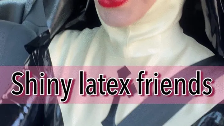 Latex nun in public