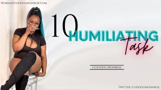 10 Humiliating Task