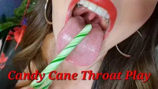 Candy Cane Throat Play