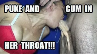 DEEP THROAT FUCKING PUKE THROATPIE DARE CUM IN THROAT + ORAL CREAMPIE + CUM SWALLOWING SARAI DTA40D COMPLETE