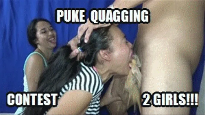 DEEP THROAT FUCKING PUKE TWO GIRLS QUAGGING CONTEST + PUKE SWALLOWING + ORAL CREAMPIE + CUM SWAPPING + CUM SWALLOWING JUDY SARAI DTA43 COMPLETE