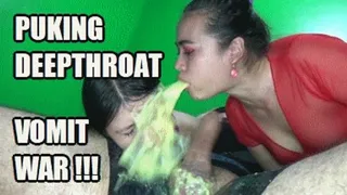 2 MODELS DEEP THROAT FUCKING PUKE 241215DC CANDY + VIOLET DEEPTHROAT PUKING VOMIT WARS ( )