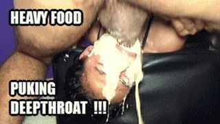 DEEP THROAT FUCKING PUKE 220927D SARAI ATE TOO MUCH HAMBURGUER FRIES AND MILKSHAKE!!!