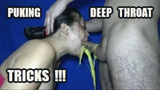 DEEP THROAT FUCKING PUKE DTA109D VIOLET PUKING DEEP THROAT TRICKS