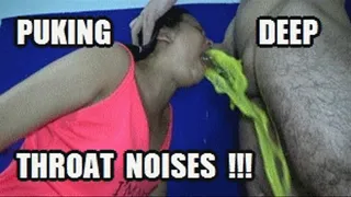 DEEP THROAT FUCKING PUKE THROAT QUAGGING + ORAL CREAMPIE + CUM SWALLOWING PUCCA DTA79D