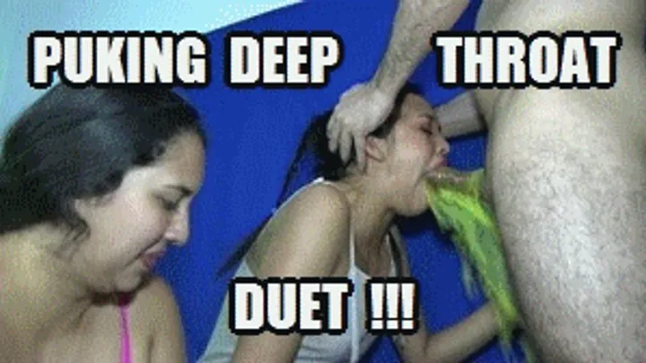 DEEP THROAT FUCKING PUKE DUET 2 GIRLS + PUKE SHARING + PUKE GARGLING + FACIAL + CUM LICKING + CUM SWAPPING + CUM SWALLOWING JUDY PUCCA DTA88D