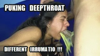 DEEP THROAT FUCKING PUKE DIFFERENT IRRUMATIO ISABELLA + ORAL CREAMPIE + CUM SWALLOWING DTA59D