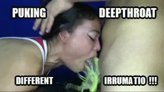 DEEP THROAT FUCKING PUKE DIFFERENT IRRUMATIO SARAI + ORAL CREAMPIE + CUM SWALLOWING DTA63D