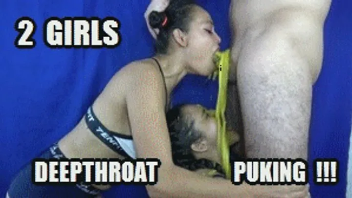 DEEP THROAT FUCKING PUKE SPECIAL CUSTOM VOMIT COMPETITION 2 GIRLS + PUKE SHARING + PUKE GARGLING + FACIAL + CUM LICKING + CUM SWAPPING + CUM SWALLOWING JUDY SARAI DTA72D