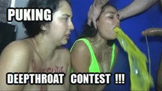 DEEP THROAT FUCKING PUKE VERY GROSS CRAZY CONTEST 2 GIRLS + PUKE SHARING + PUKE GARGLING + FACIAL + CUM LICKING + CUM SWAPPING + CUM SWALLOWING JUDY SARAI DTA92D