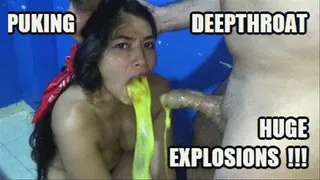 DEEP THROAT FUCKING PUKE 230708D BRENDA DEEPTHROAT HUGE GIANT PUKE EXPLOSIONS