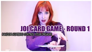 Mel Fire's JOI card game - round 1