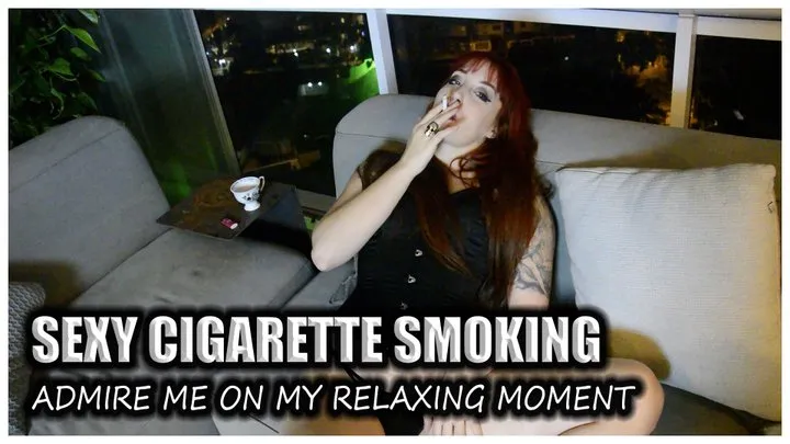 Real cigarette break amateur video